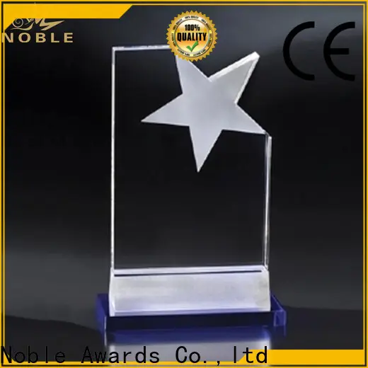 Noble Awards premium glass Crystal trophies customization For Gift 1