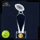 Noble Awards latest personalized glass gifts with Gift Box For Sport games 1