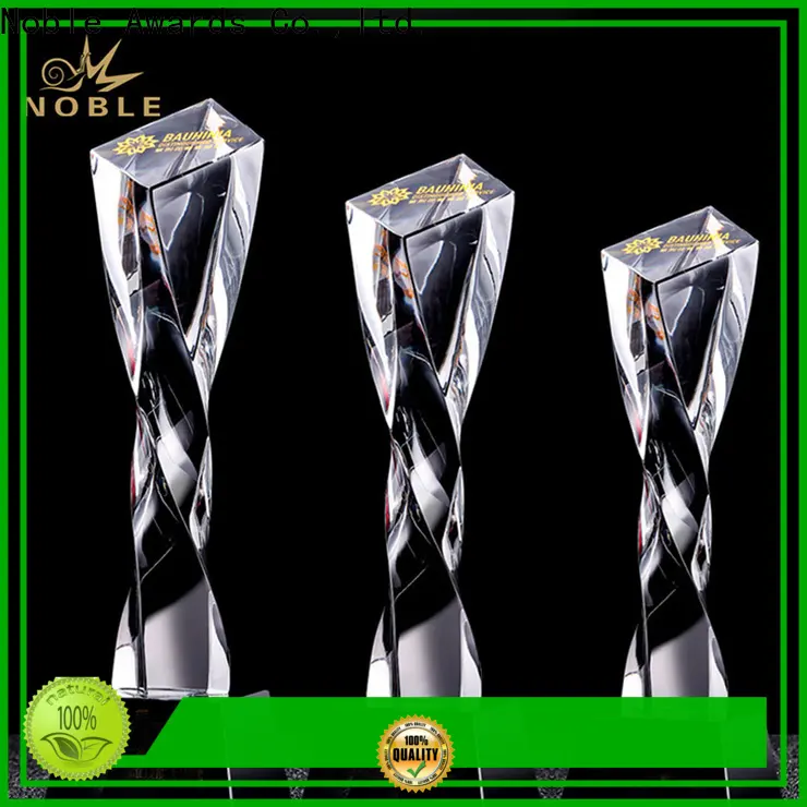 Noble Awards jade crystal Crystal trophies free sample For Sport games4 1