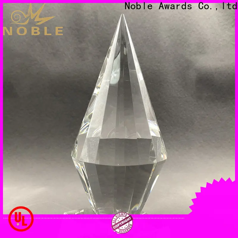 Noble Awards high-quality Blank Crystal Trophy free sample For Awards 1