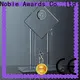 high-quality glass trophy metal for wholesale For Awards 1