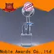 Noble Awards Breathable Blank Crystal Trophy bulk production For Awards 1