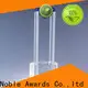 solid mesh Crystal trophies jade crystal supplier For Awards 1