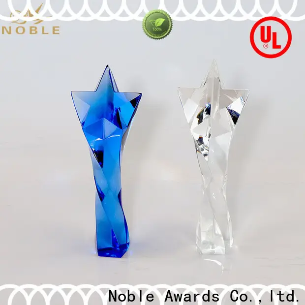 Noble Awards durable Crystal trophies supplier For Sport games1 1