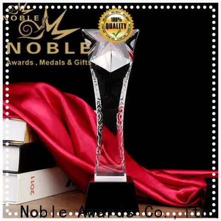 Noble Awards premium glass Blank Crystal Trophy for wholesale For Sport games3 1