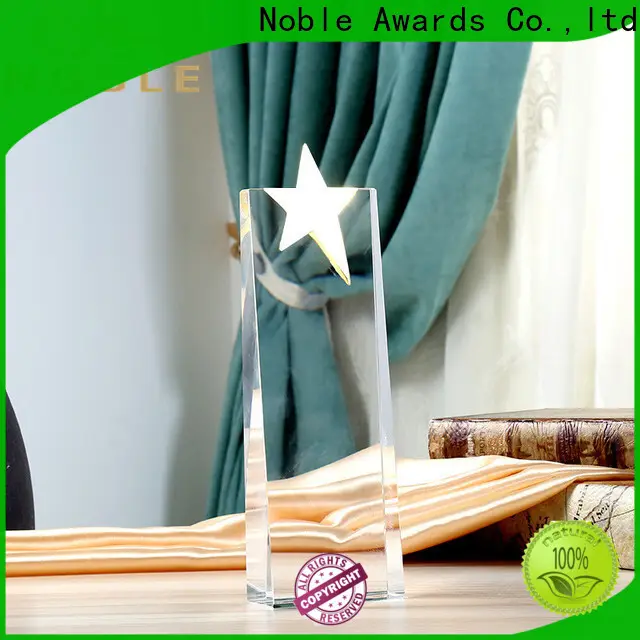 Noble Awards premium glass Crystal trophies OEM For Awards2 1