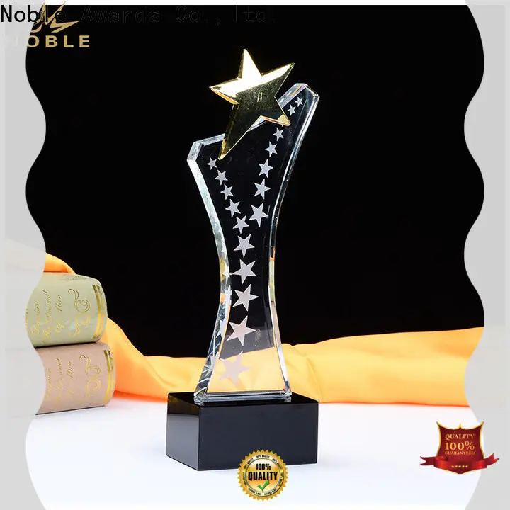 Noble Awards portable Crystal Trophy Award OEM For Sport games1 1