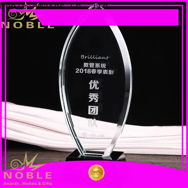 Noble Awards premium glass Crystal Trophy Award supplier For Awards3 1