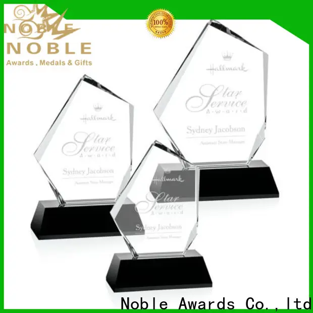 durable Blank Crystal Trophy jade crystal bulk production For Sport games 1
