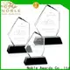 durable Blank Crystal Trophy jade crystal bulk production For Sport games 1