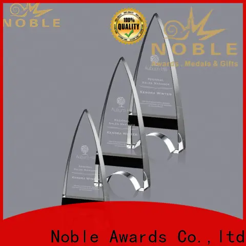 portable Crystal trophies premium glass supplier For Sport games 1