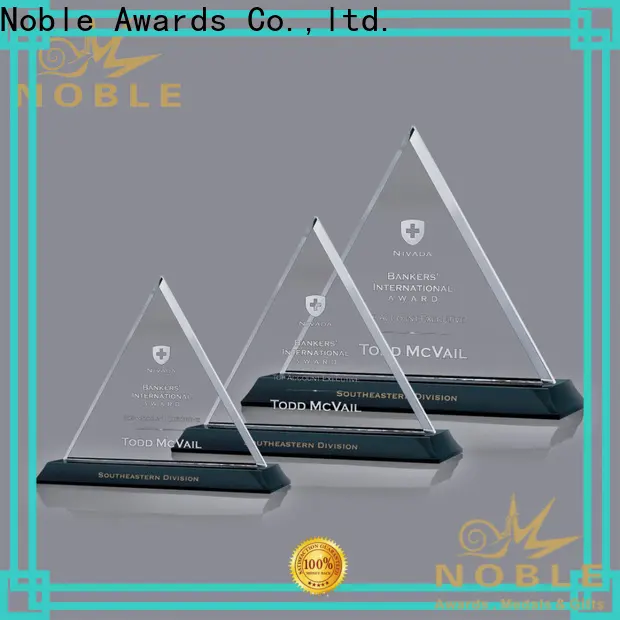 Noble Awards durable Blank Crystal Trophy bulk production For Awards 1