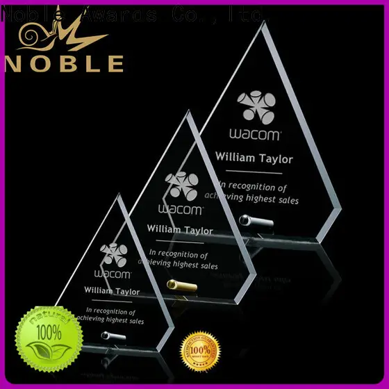 Noble Awards crystal glass trophy bulk production For Awards1 1