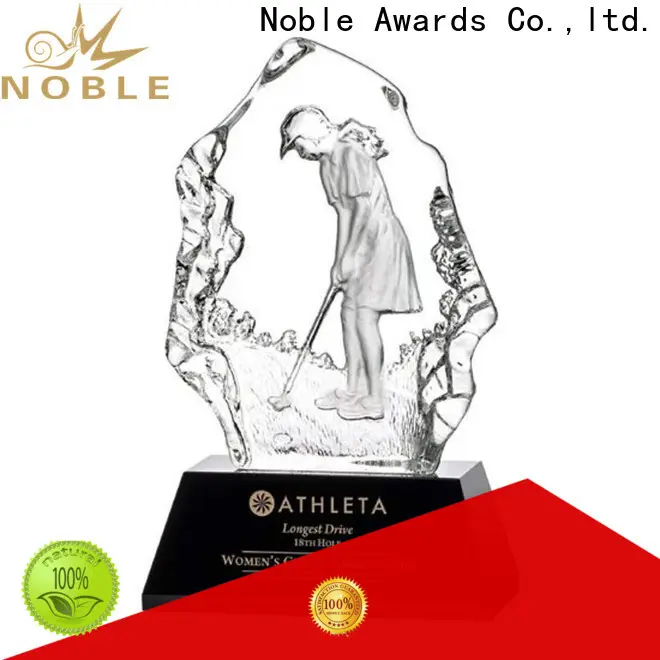 Noble Awards premium glass Crystal Trophy Award ODM For Sport games1 1