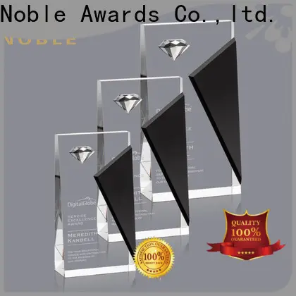 Noble Awards jade crystal Blank Crystal Trophy free sample For Sport games2 1