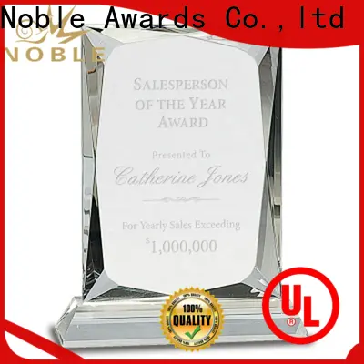 solid mesh Crystal trophies premium glass OEM For Gift 1