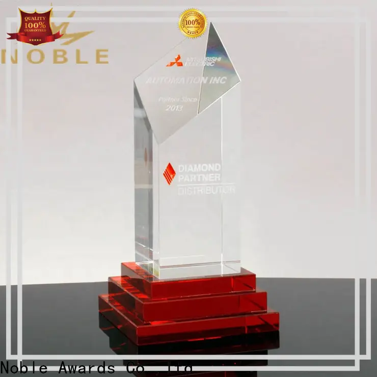 Noble Awards portable Crystal trophies for wholesale For Awards 1