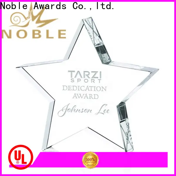 Noble Awards premium glass Crystal Trophy Award bulk production For Sport games2 1