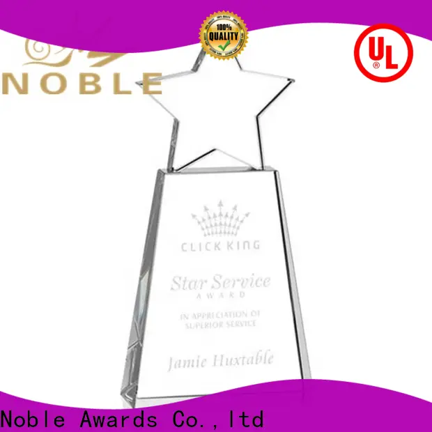 Noble Awards Breathable Blank Crystal Trophy bulk production For Sport games 1