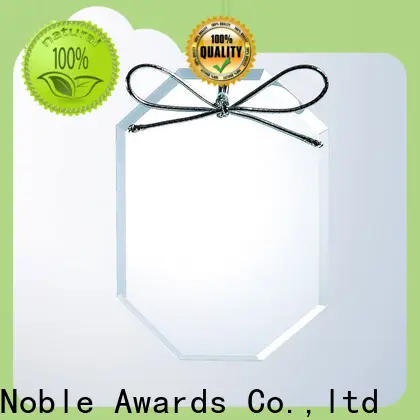 Noble Awards transparent personalized glass gifts with Gift Box For Gift 1