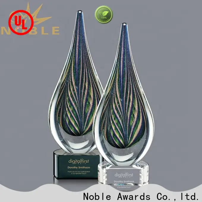 Noble Awards at discount Art glass trophies supplier For Awards 1