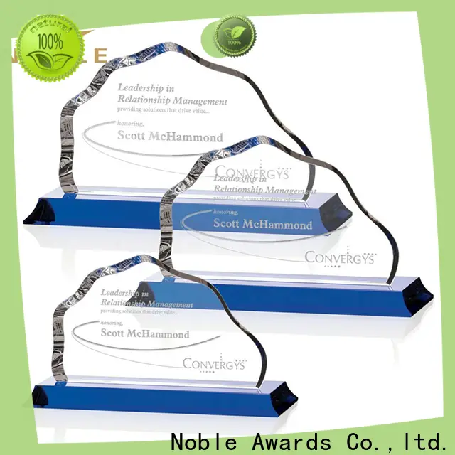 Noble Awards premium glass Crystal trophies bulk production For Gift2 1