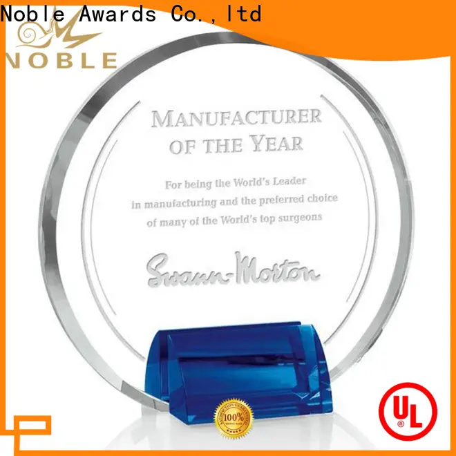 Noble Awards Breathable Crystal trophies free sample For Sport games 1