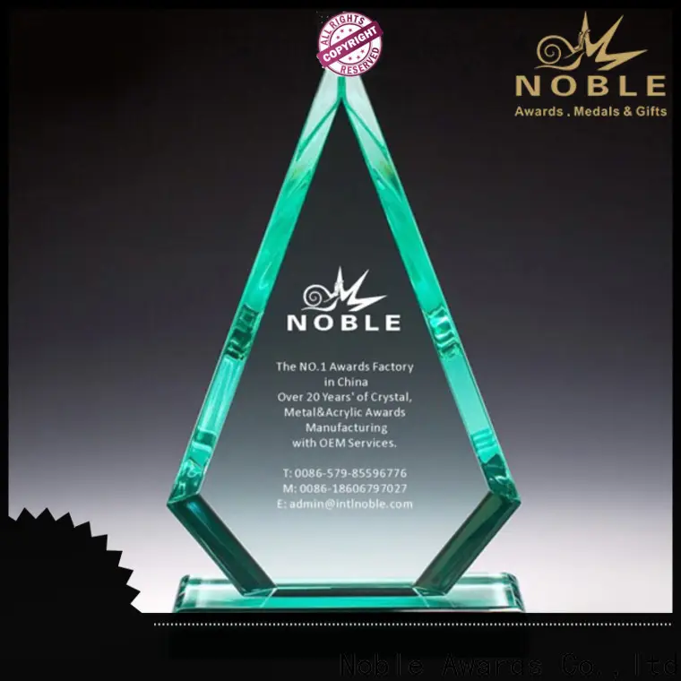 Noble Awards at discount etched acrylic awards manufacturer For Sport games 1