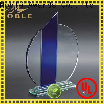 Noble Awards premium glass clear glass plaques OEM For Awards 1