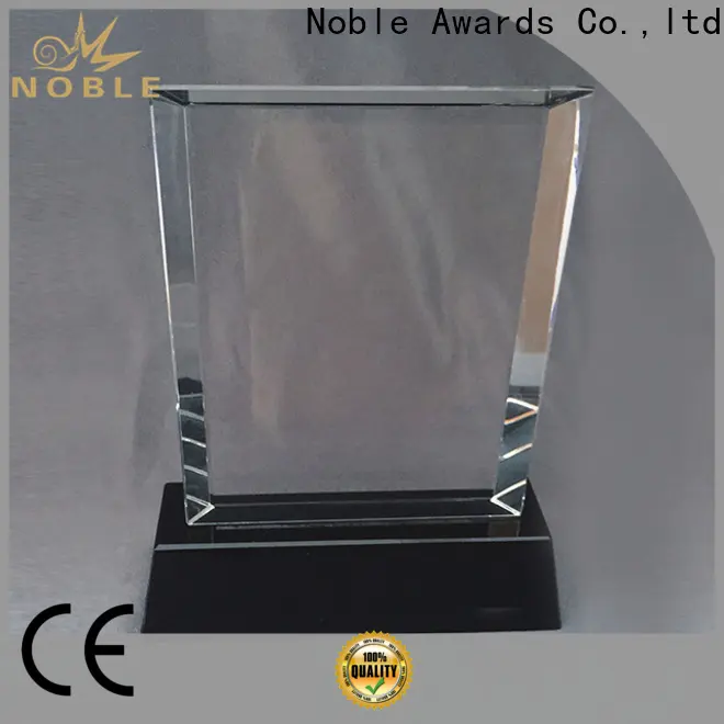 Noble Awards jade crystal plaque glass OEM For Gift 1