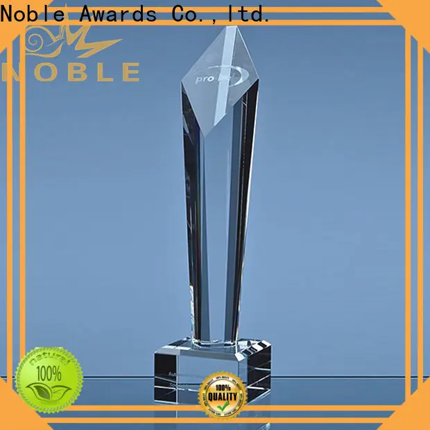 funky glass golf trophies premium glass OEM For Gift 1