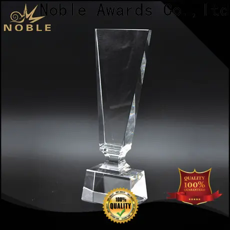 Noble Awards premium glass glass poker trophy ODM For Sport games 1