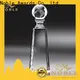 Noble Awards premium glass Crystal American football trophy for wholesale For Gift 1