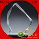 latest glass engraved award plaques jade crystal supplier For Sport games 1