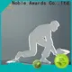 Noble Awards high-quality personalised glass trophy buy now For Sport games 1