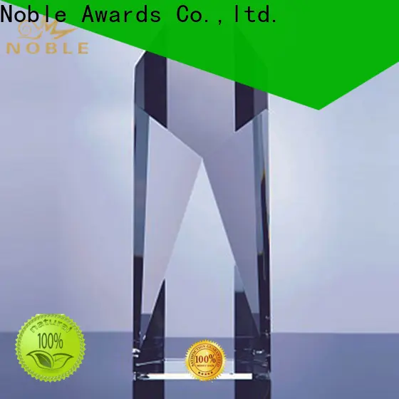 Noble Awards jade crystal buy glass trophy OEM For Gift 1