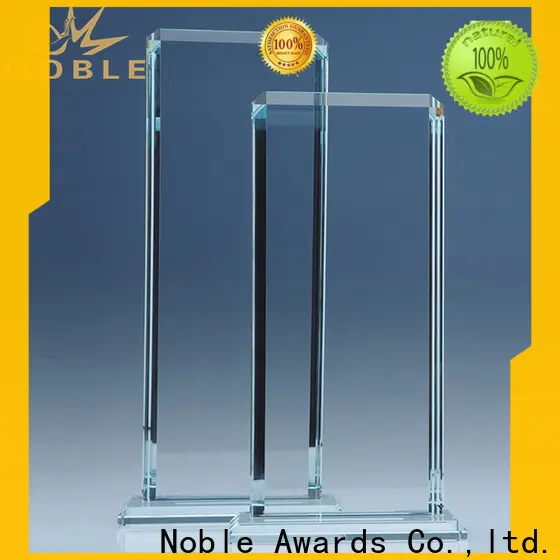 portable glass award design jade crystal supplier For Sport games 1