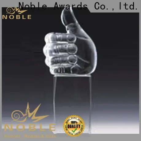 Noble Awards jade crystal customized Crystal Trophy bulk production For Gift 1