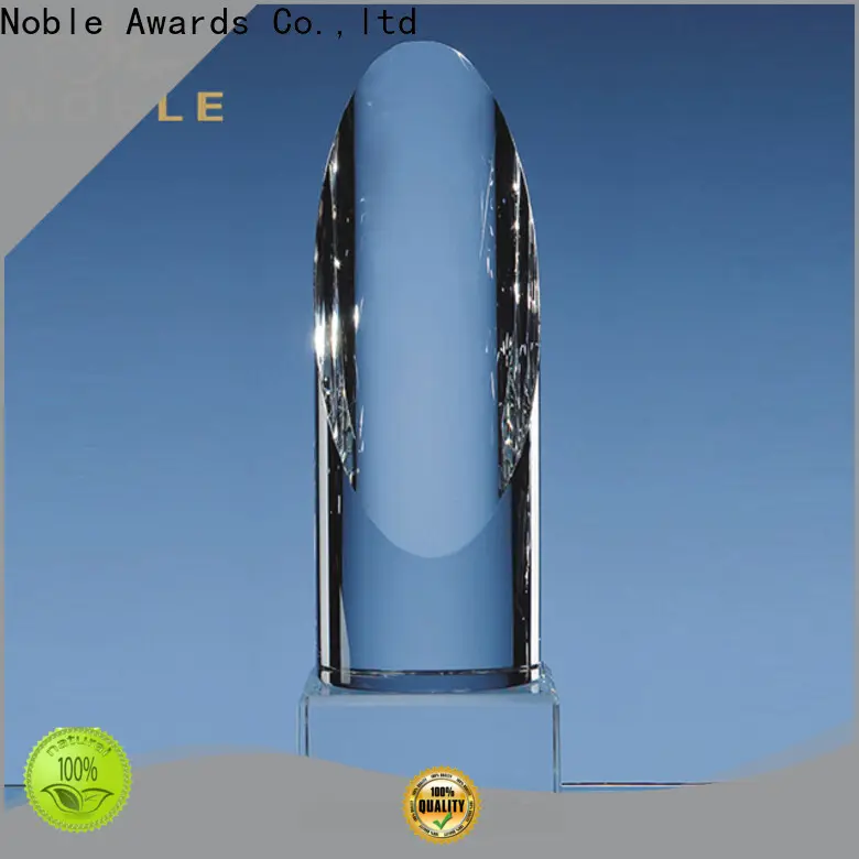 Noble Awards jade crystal glass plaques for engraving OEM For Gift 1