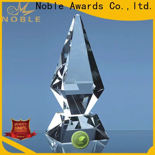 Noble Awards durable bespoke crystal football trophy buy now For Sport games 1