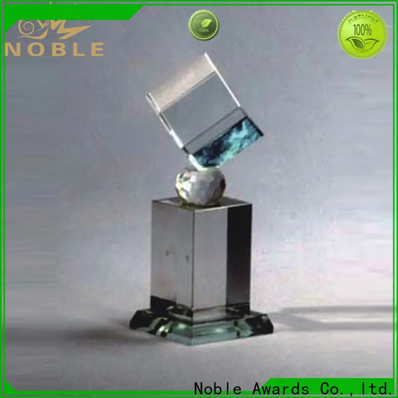 Noble Awards premium glass glass plate awards free sample For Sport games 1