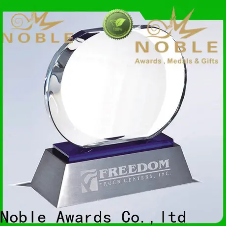 Noble Awards portable personalized engraved glass plaques bulk production For Sport games 1