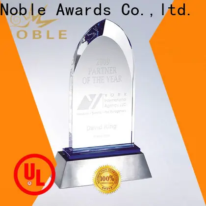 Noble Awards premium glass glass awards and plaques OEM For Gift 1