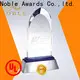 Noble Awards premium glass glass awards and plaques OEM For Gift 1