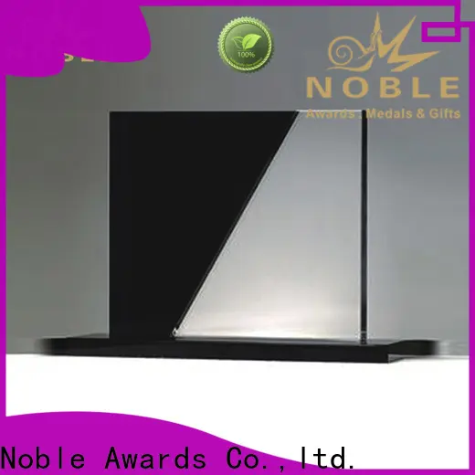 Noble Awards at discount round glass trophy for wholesale For Sport games 1