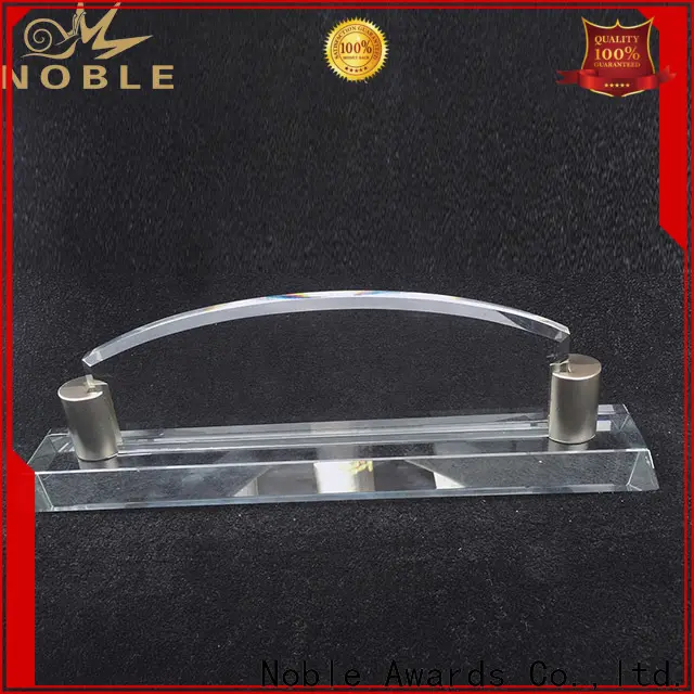 Noble Awards high-quality personalised glass trophy buy now For Gift 1