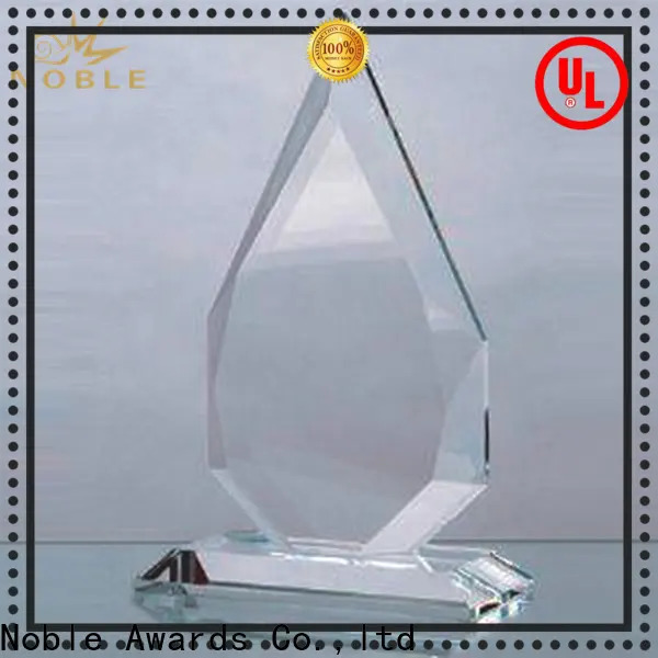 Noble Awards premium glass glass trophies and awards supplier For Gift 1
