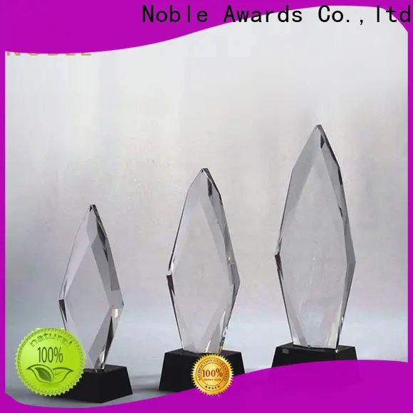 Noble Awards jade crystal glass trophies free engraving ODM For Awards 1
