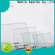 Noble Awards premium glass glass trophy stand free sample For Gift 1