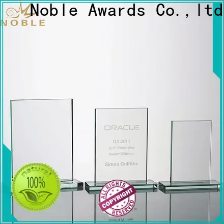 Noble Awards durable glass awards engraved bulk production For Awards 1